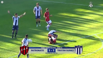 Patronato empat&oacute; 1 a 1 con Trist&aacute;n Su&aacute;rez en el Grella: el resumen y los goles